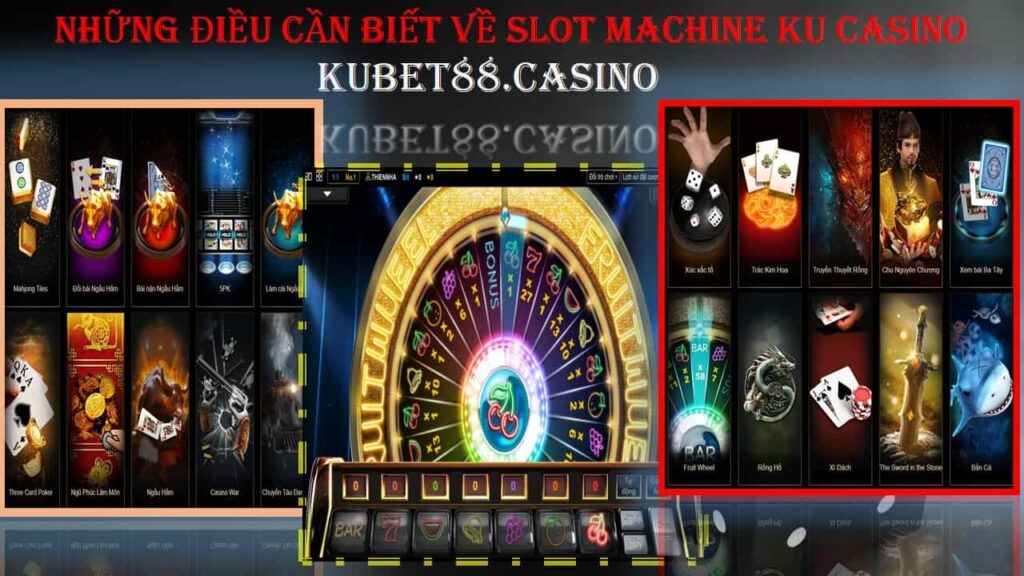 Kinh nghiệm chơi slot machine