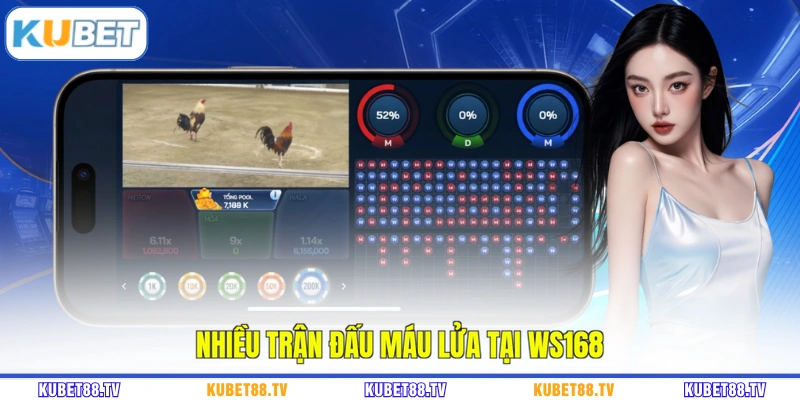 Nhiều trận đấu máu lửa tại WS168